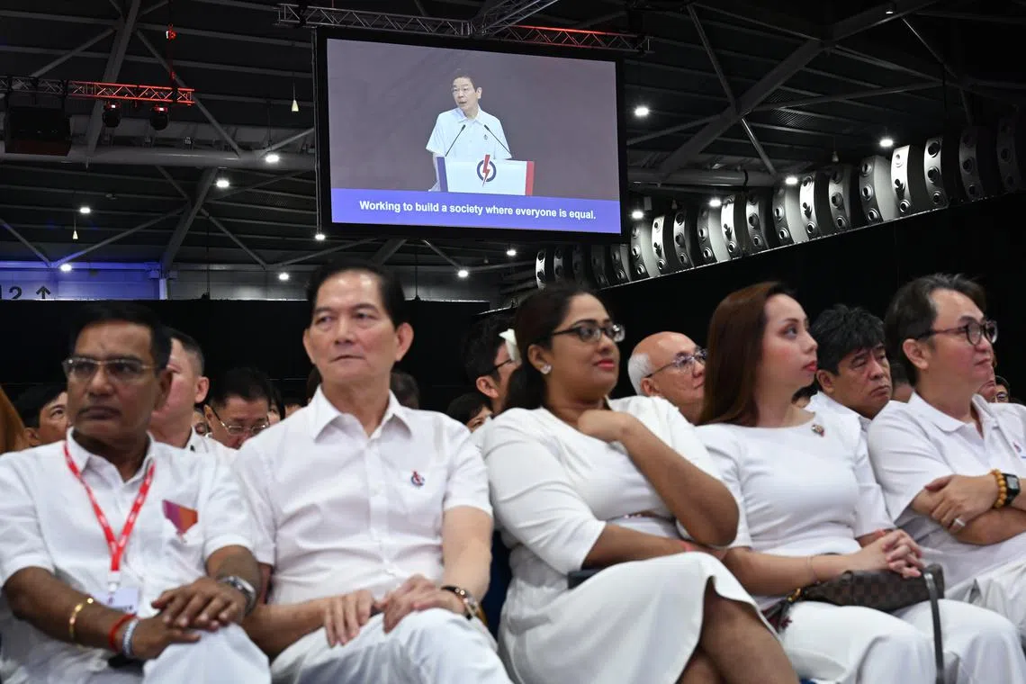 Prime Minister Lawrence Wong issued a rallying cry to the PAP’s rank and file on Nov 24, calling on them to be front and centre working the ground for the next general election.