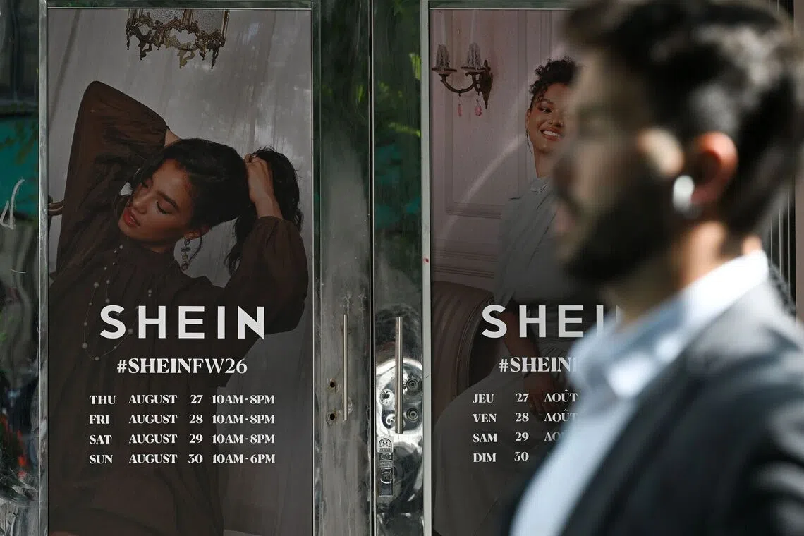 Shein’s US$26.3 billion (S$33.5 billion) valuation is well below the US$98.2 billion it commanded during private fund-raising rounds in 2022.