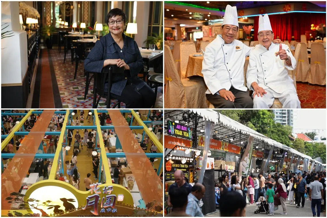 The likes of chef-restaurateurs Violet Oon, Hooi Kok Wai and Sin Leong share the spotlight in this week’s showcase of 12 F&B icons, in the final part of ST Food’s four-part SG60 weekly series.