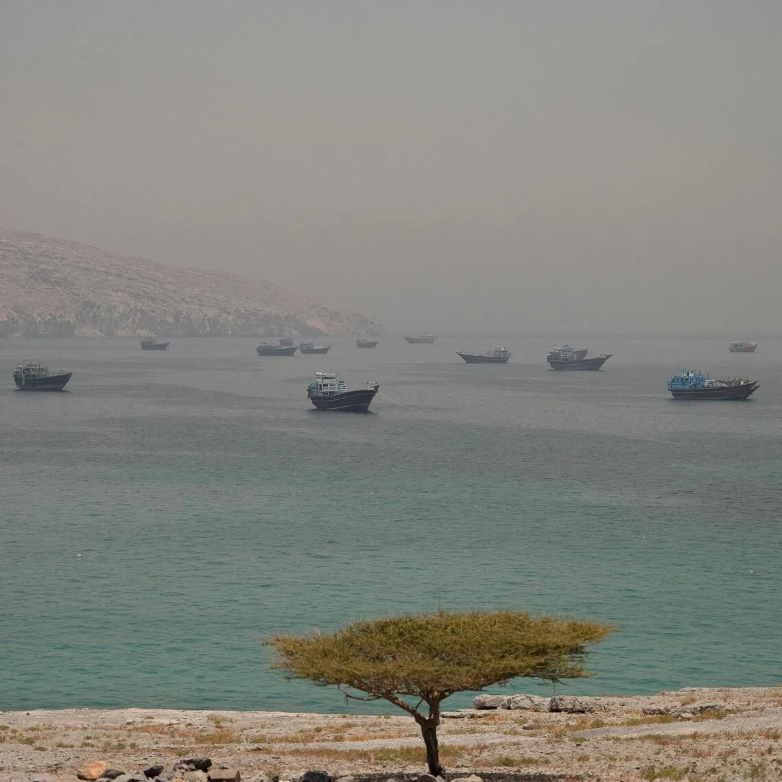 US President Donald Trump said the Strait of Hormuz trade artery - currently blocked by Iran - would be immediately “open to all” after the deal is signed.