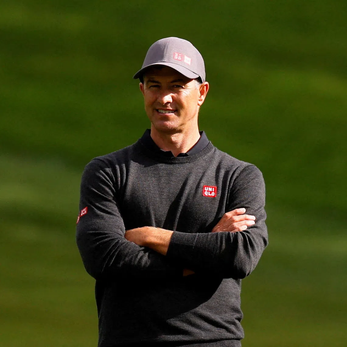 FILE PHOTO: Golf - European Tour - BMW PGA Championship - Wentworth Club, Virginia Water, Britain - September 10, 2025 Australia's Adam Scott during the Pro-Am  Action Images via Reuters/Andy Couldridge/File Photo