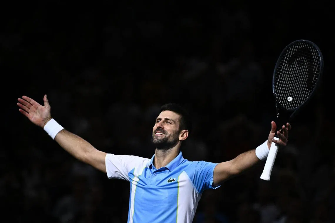 Serbia's Novak Djokovic has won three Grand Slams, this year, taking his tally to an all-time record of 24.