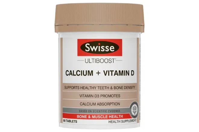 Swisse Ultiboost Calcium + Vitamin D 90 Tabs