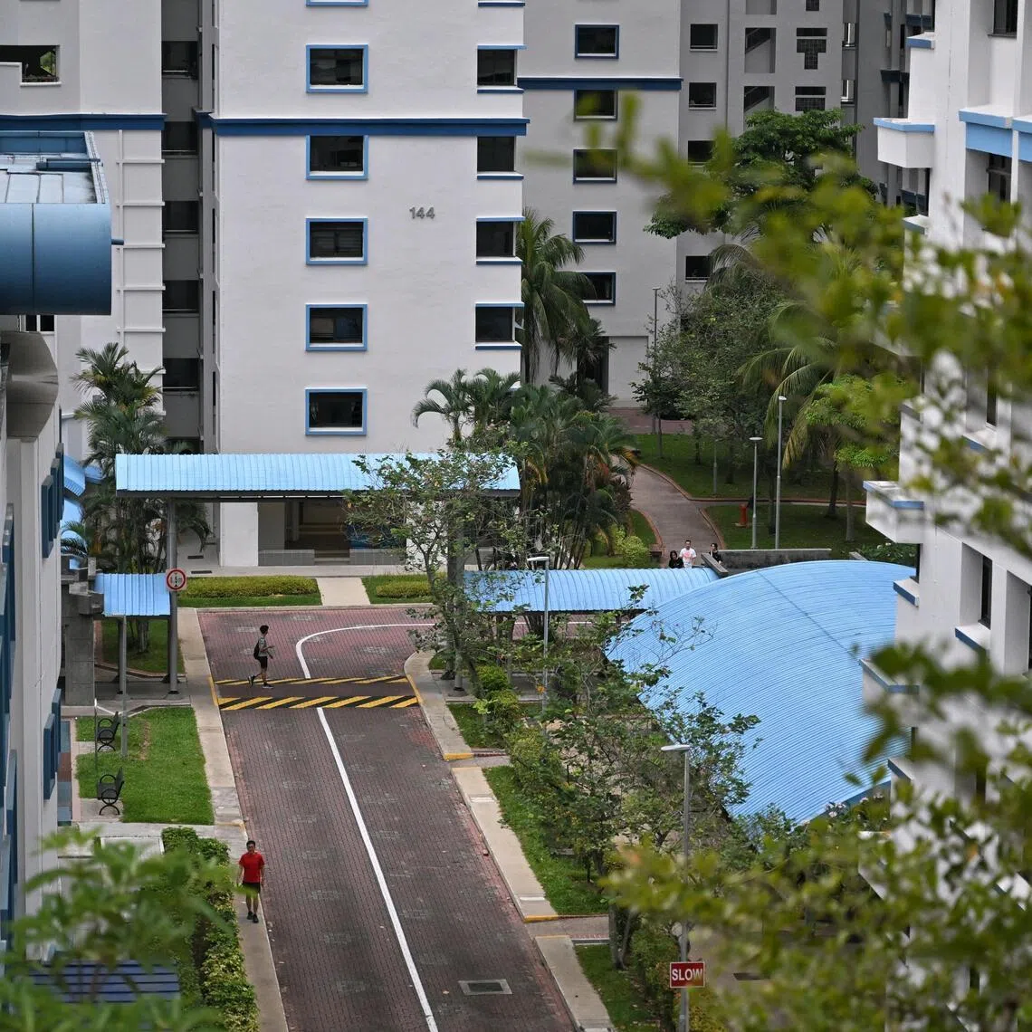 Block 144 Lorong 2 Toa Payoh is one of the blocks to benefit from the Neighbourhood Renewal Programme.