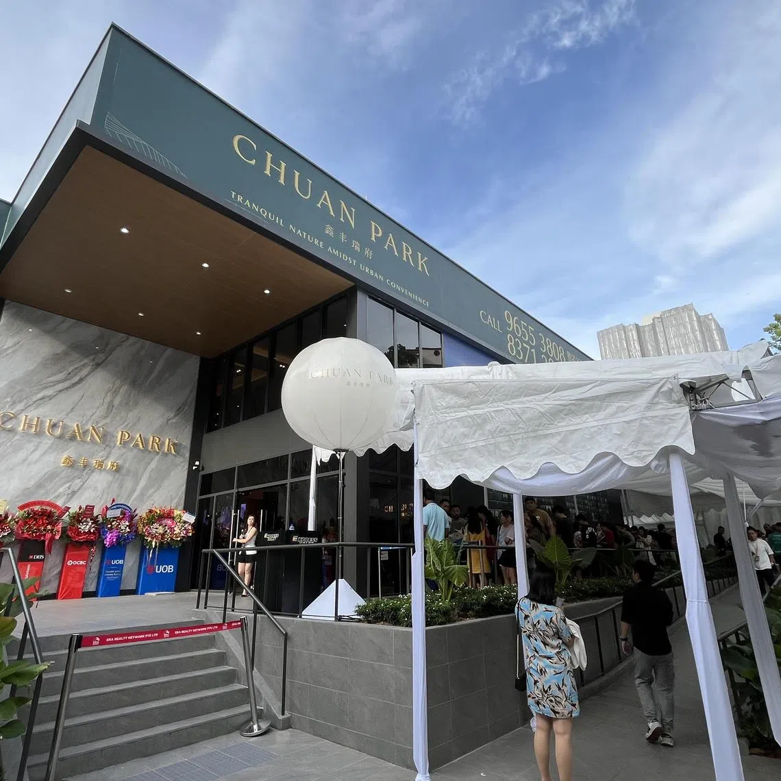 Analysts said recent sales for the Chuan Park condominium project showed strong pent-up demand from residents living in District 19.
