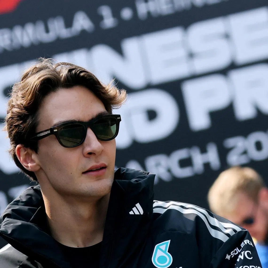 Formula One F1 - Chinese Grand Prix - Shanghai International Circuit, Shanghai, China - March 12, 2026 Mercedes' George Russell ahead of the Chinese Grand Prix REUTERS/Maxim Shemetov