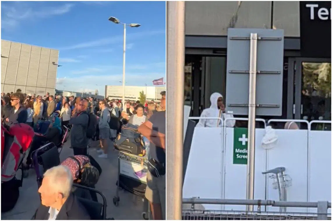 Passengers were told not to travel to Heathrow's Terminal 4 as emergency services responded to an "incident".