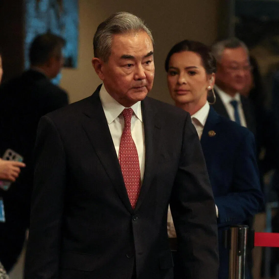 Chinese Foreign Minister Wang Yi made his comments as Beijing increasingly seeks to challenge the rules-based international order led by the US. 