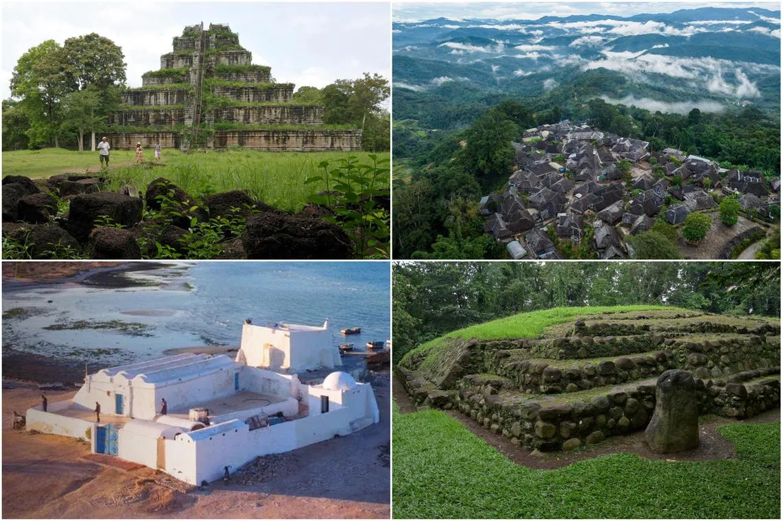 Unesco unveiled some new sites on its World Heritage List on Tuesday.