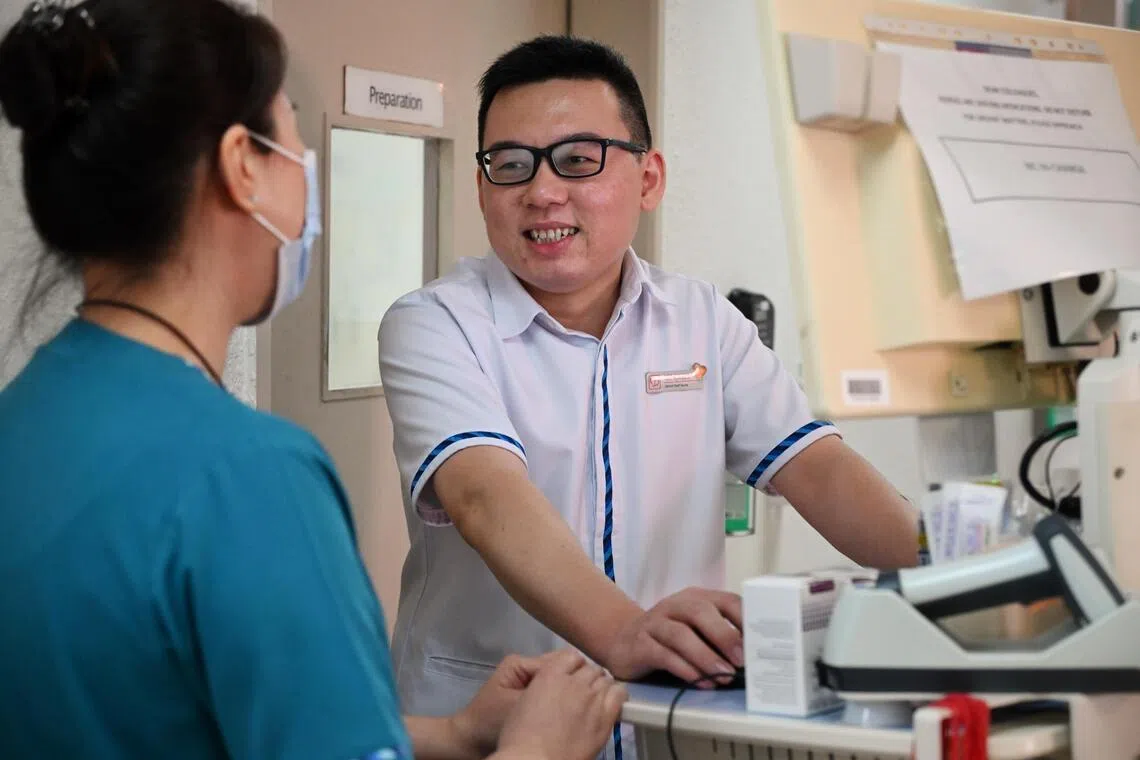 Neo Kok Ern wanted to become a nurse so he could better understand disease prevention and management, hoping the knowledge would help his family stay healthier and reduce trips to the hospital.