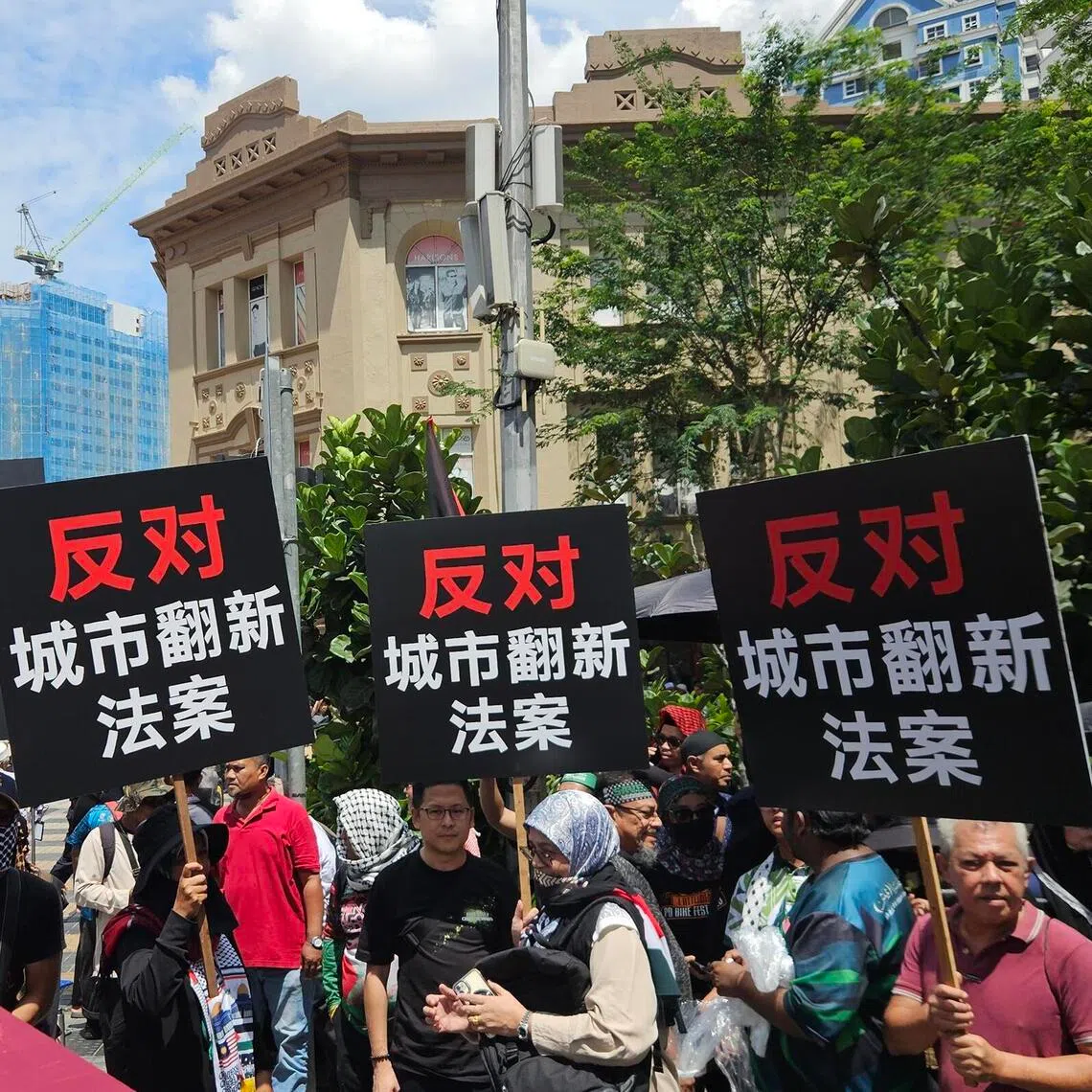 Some Malaysians are claiming that the Urban Renewal Act will lead to Chinese-led businesses and the Democratic Action Party grabbing prime land.