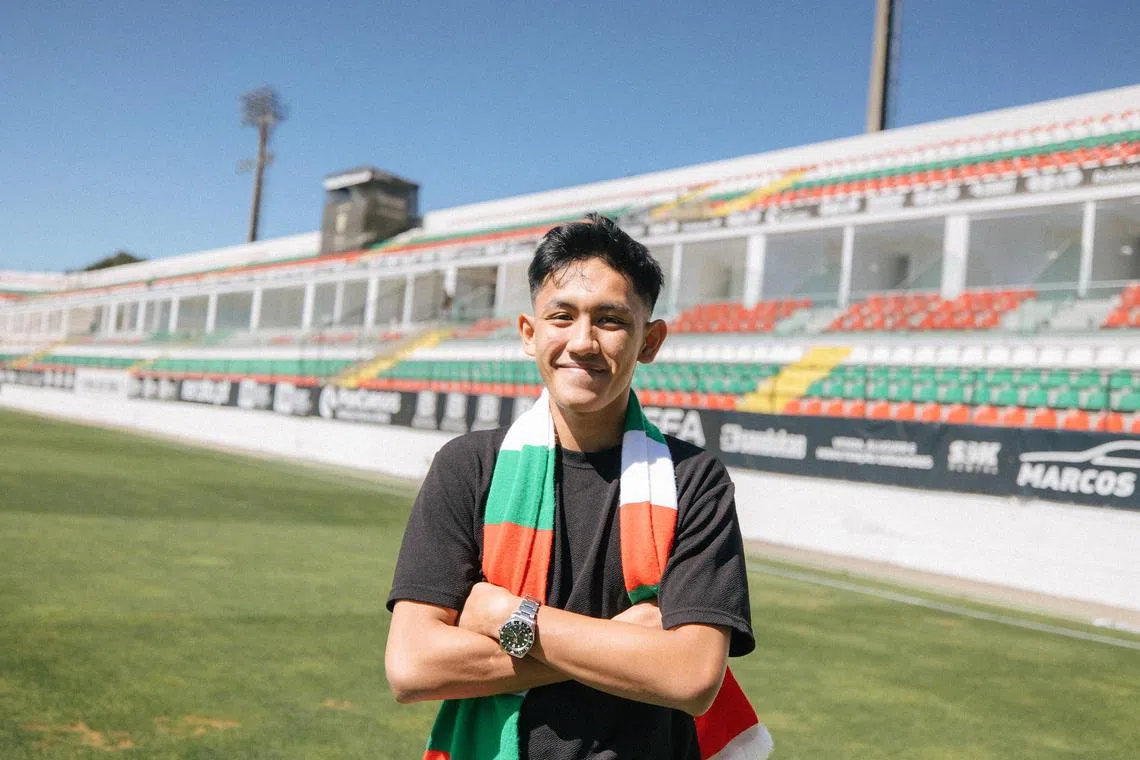 dgsoc31 - Nur Muhammad Asis has joined Primeira Liga outfit Estrela da Amadora on a season long loan from Lion City Sailors.



Credit: Courtesy of Estrela da Amadora