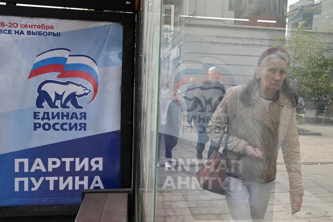 What’s at stake for Putin in Russia’s wartime election?