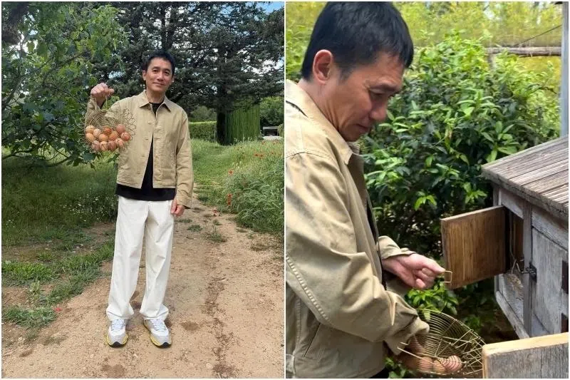 straitstimes.com - Lim Ruey Yan - Actor Tony Leung Chiu Wai leads the farm life while on vacation in France