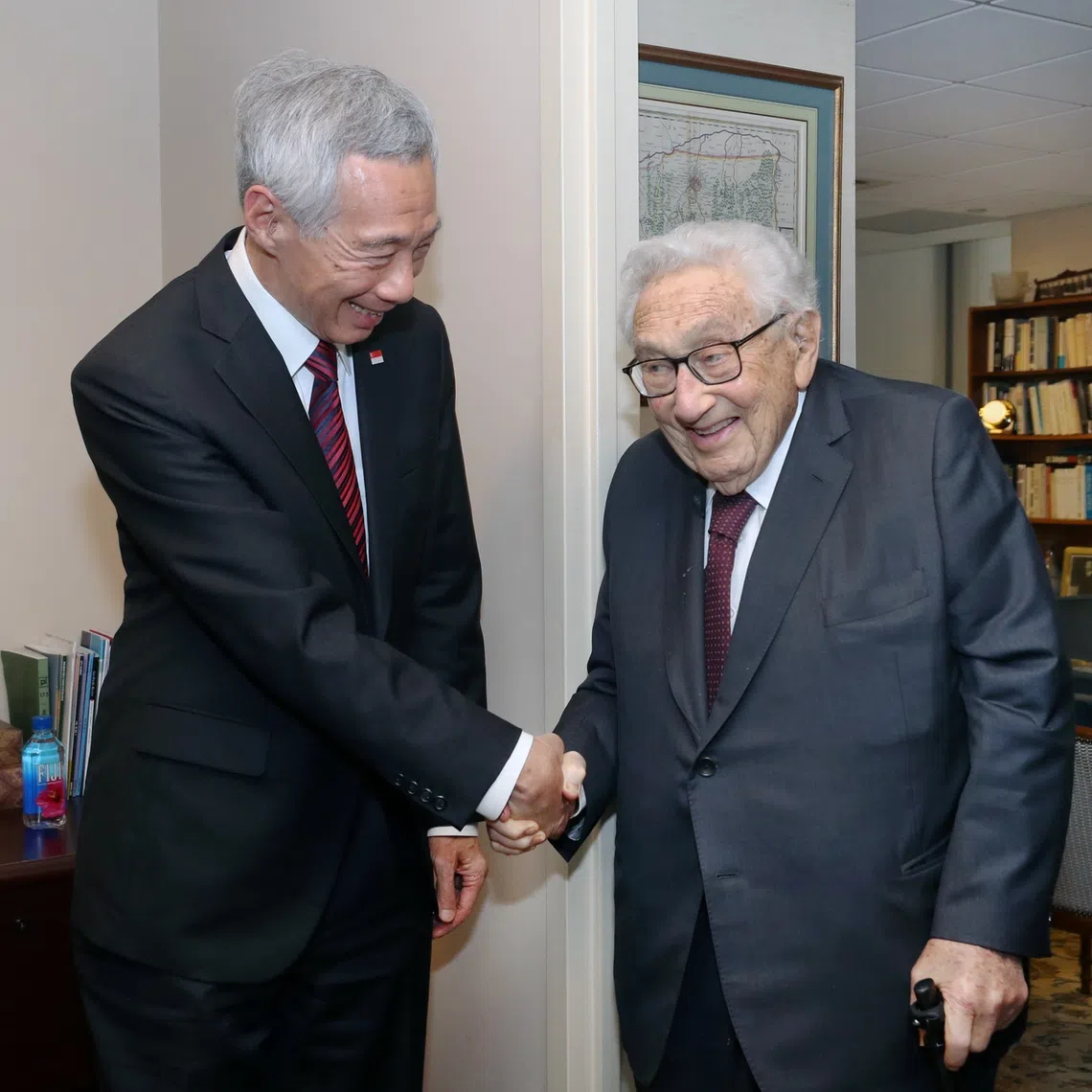 Prime Minister Lee Hsien Loong said Dr Henry Kissinger was “a great statesman who left a lasting mark on the world”.