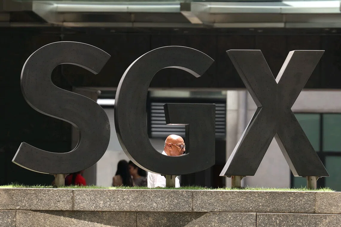 The Straits Times Index is up 12.87 points, at 4,393.92..