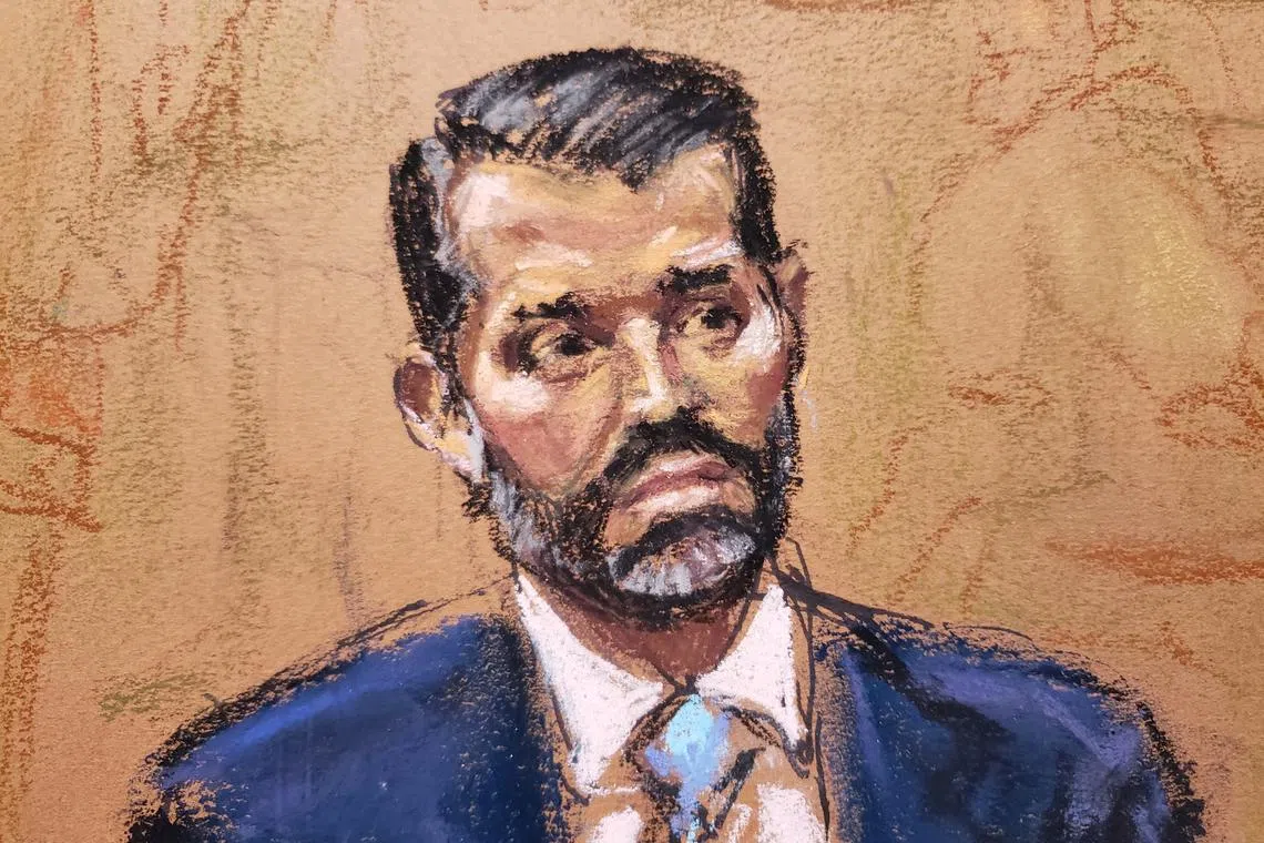 Sketch artist Jane Rosenberg said Donald Trump Jr. asked her to produce a portrait that could boost his romantic appeal.