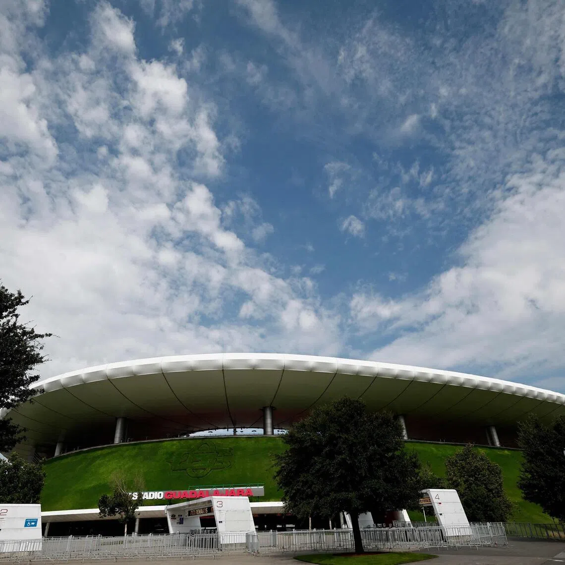 The Guadalajara Stadium or Akron Stadium in Zapopan, Mexico, on June 10, 2026, the eve of the World Cup 2026 football match between South Korea and the Czech Republic.
