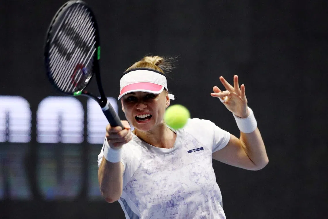 Polish officials say Russia's Vera Zvonareva is on a list of people considered undesirable in Poland.