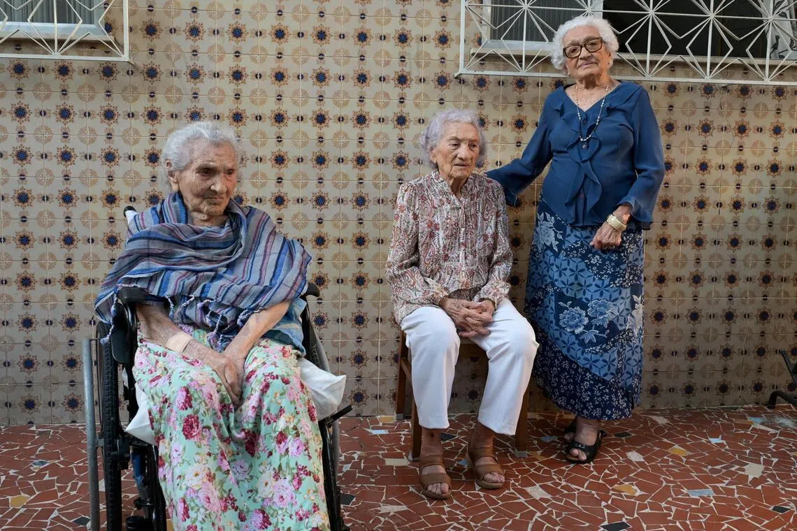 Scientists seek clues to longevity from three Brazilian sisters over 100