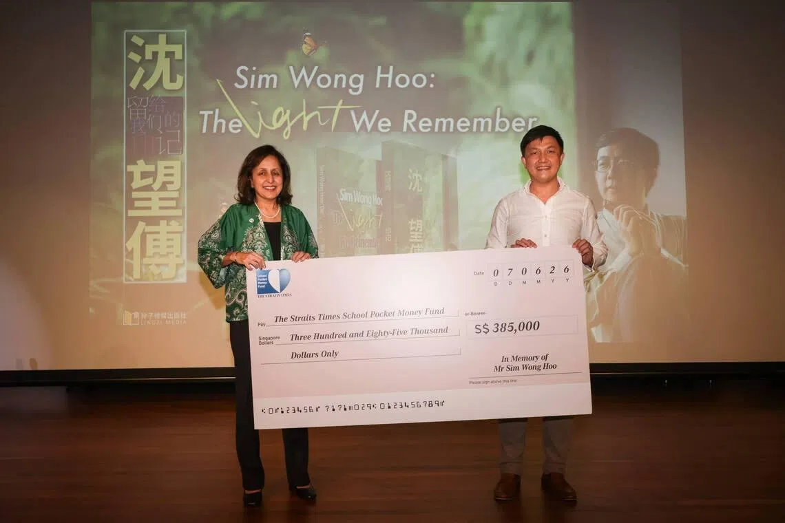 Family of late Creative Technology founder Sim Wong Hoo dona