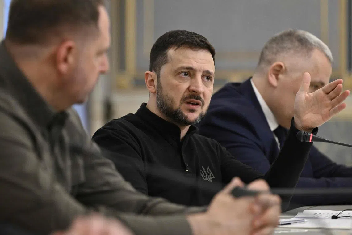 Ukrainian President Volodymyr Zelensky said he is hoping to call outgoing US President Joe Biden in the coming days to discuss Nato membership.