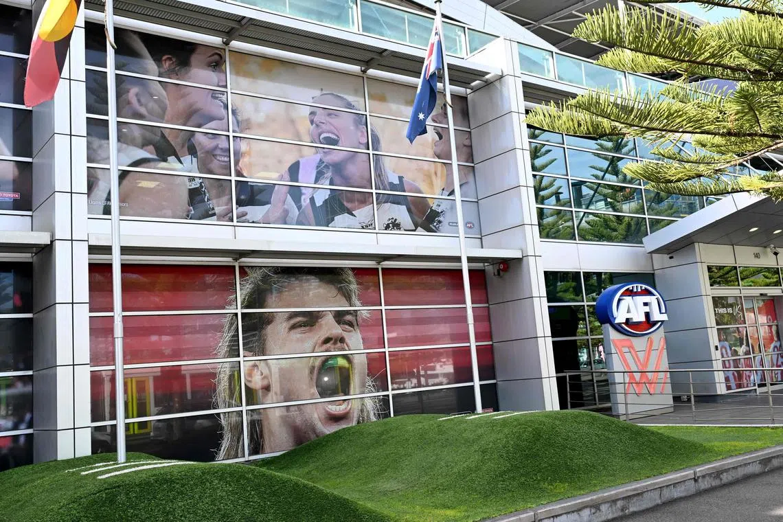 Australian Rules bosses launched an investigation after "nude and graphic" images purportedly showing dozens of current and former players were leaked on social media.