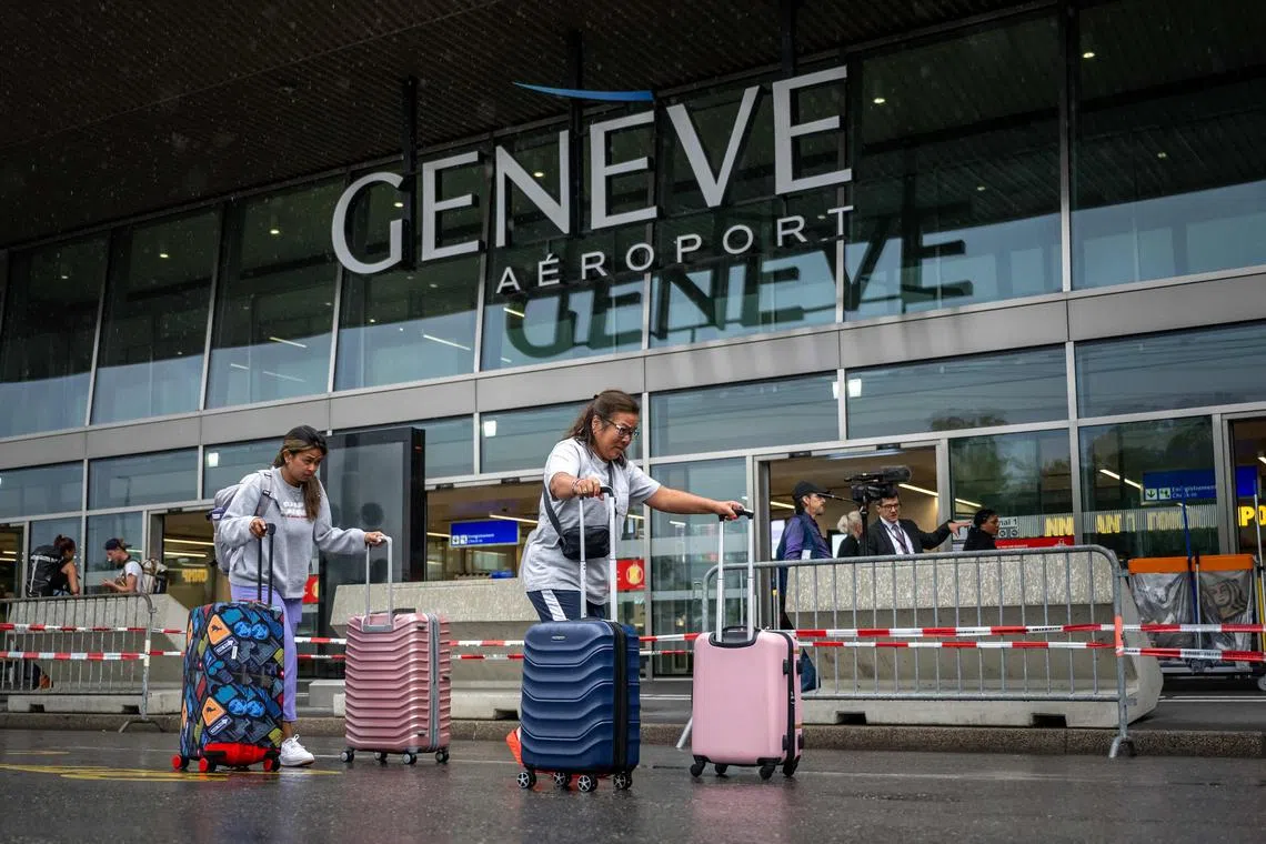 Some 8,000 passengers were estimated to be affected by the cancellations at Switzerland’s second airport.
