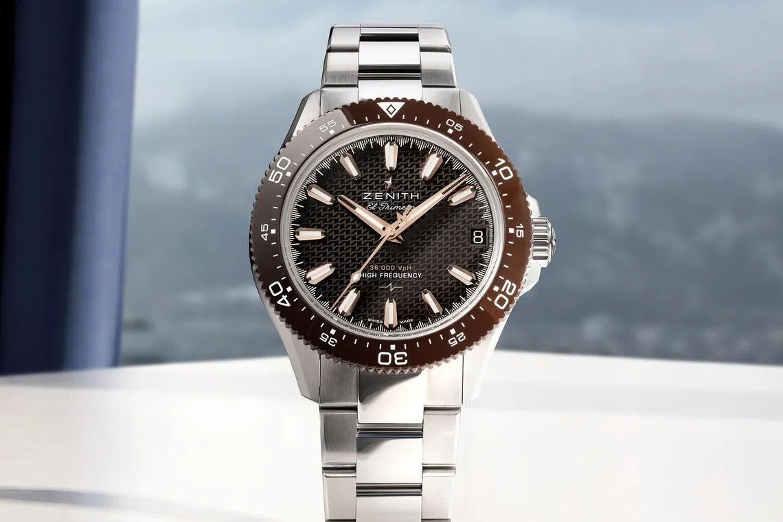 Zenith deliberately wanted the Solo Sport to slip below the psychologically significant CHF10,000 barrier. 