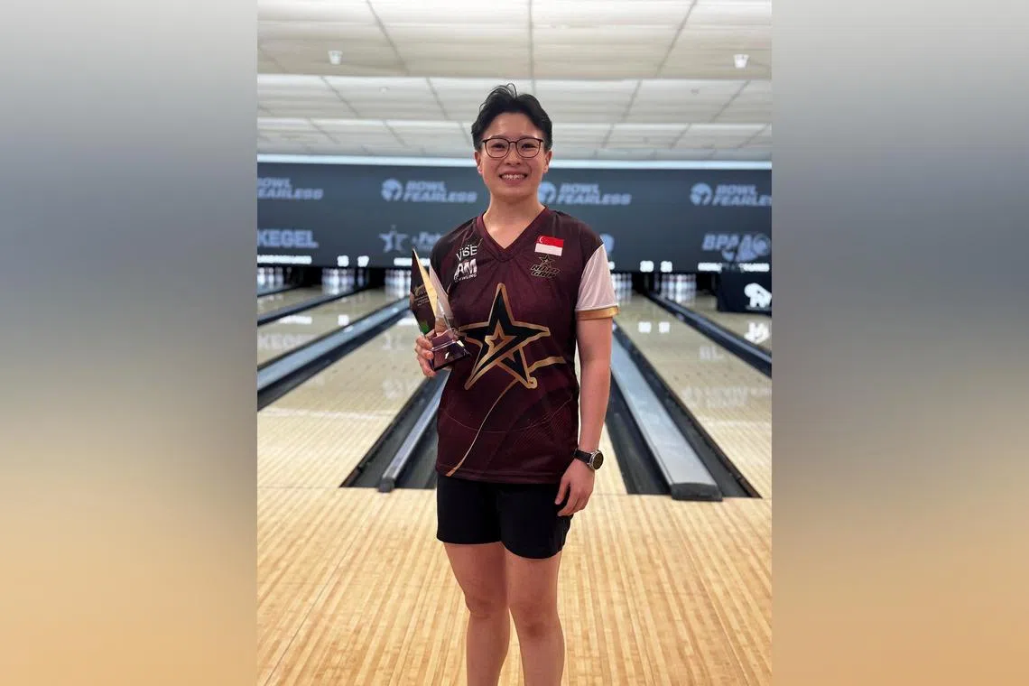 Singapore bowler New Hui Fen delivers Mother’s Day gift through PWBA Northern Colorado Open win