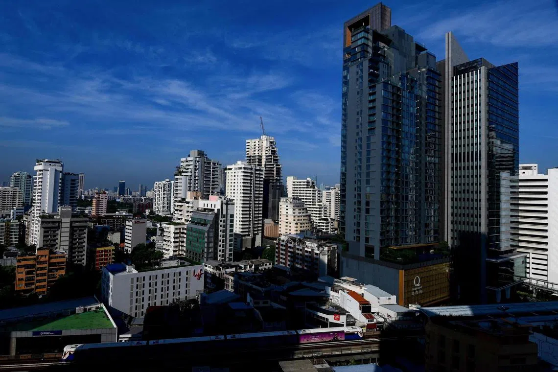 Several luxury housing estates  have recently popped up in Bangkok to meet the demands of foreign investors.