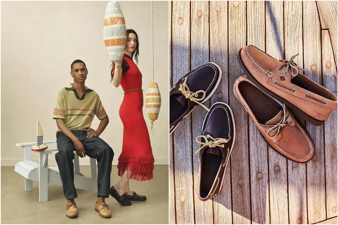Boat shoes, such as Sperry Top-Siders, has now become a hot item, with Vogue magazine saying that it is "the year of the boat shoe".