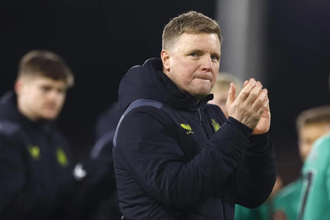 Eddie Howe's Newcastle United have lost six of their last seven English Premier League matches.