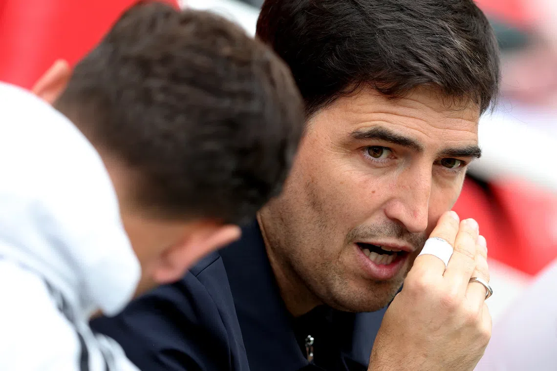 Soccer Football - Premier League - Liverpool v Nottingham Forest - Anfield, Liverpool, Britain - August 29, 2026 Liverpool manager Andoni Iraola before the match REUTERS/Scott Heppell