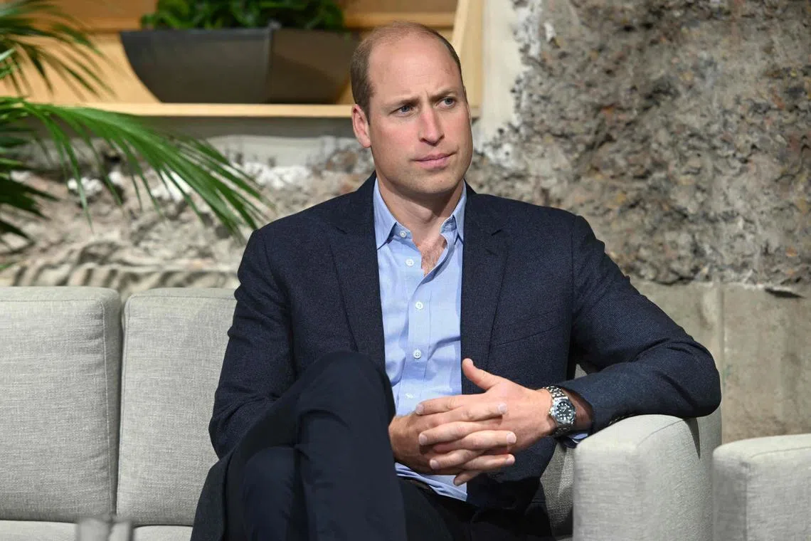 Prince William is expected to attend a series of events during his four-day trip.