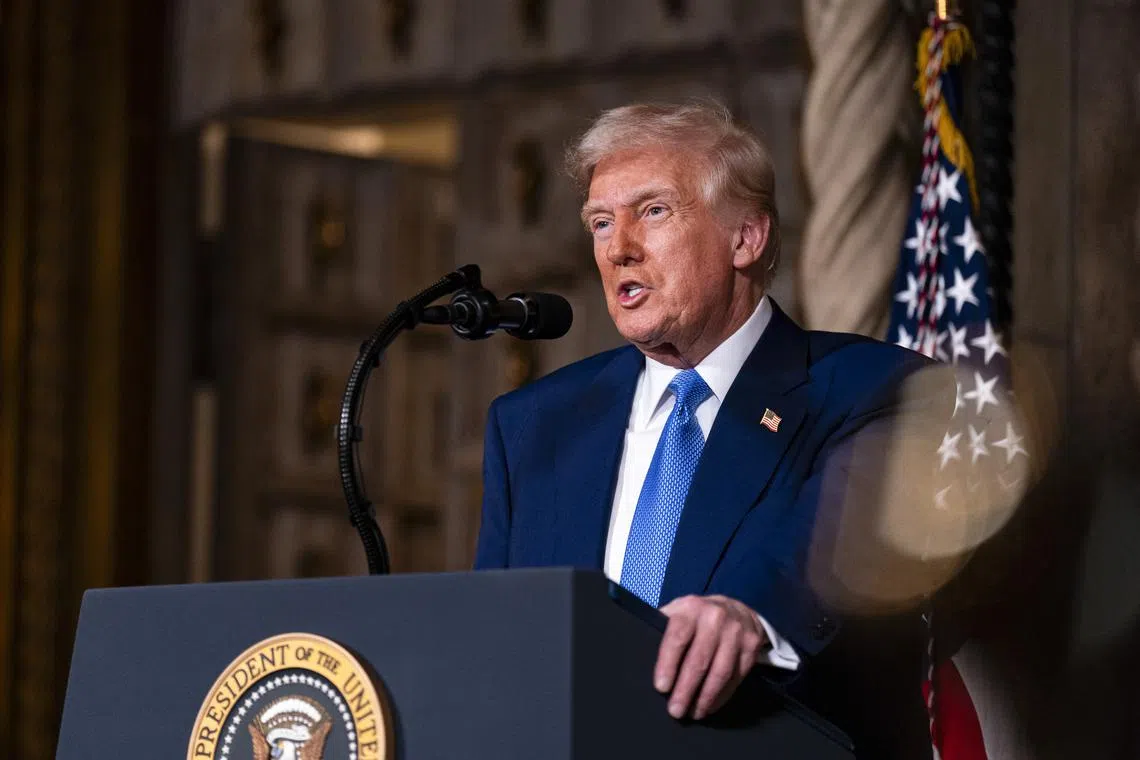 President Donald Trump is challenging Americans to decide what they want out of a president, their government and one another.