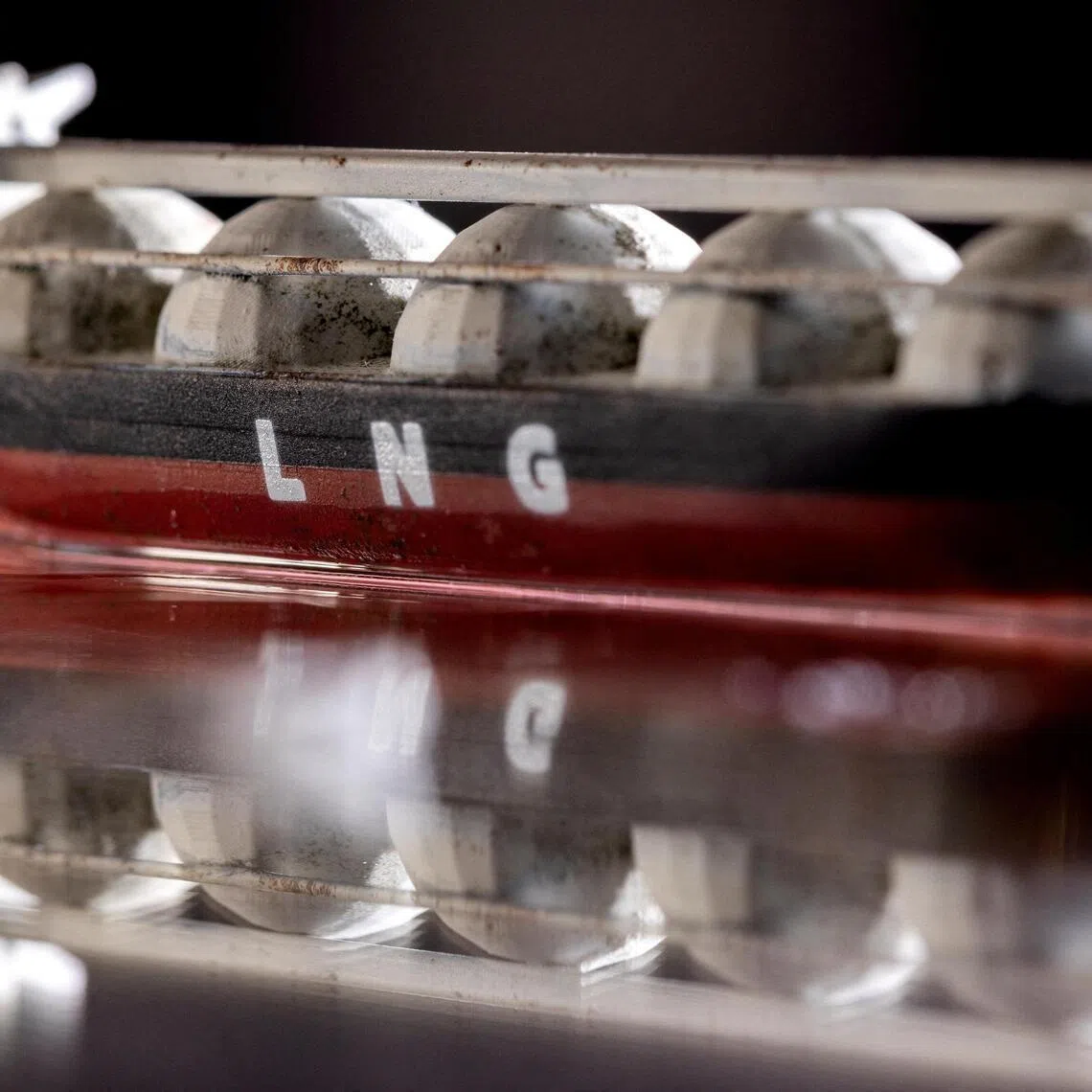 The Qatari tankers are gathered in several locations, including West India, off the coast of Sri Lanka, the northern entrance to the Strait of Malacca and the waters east of Singapore.