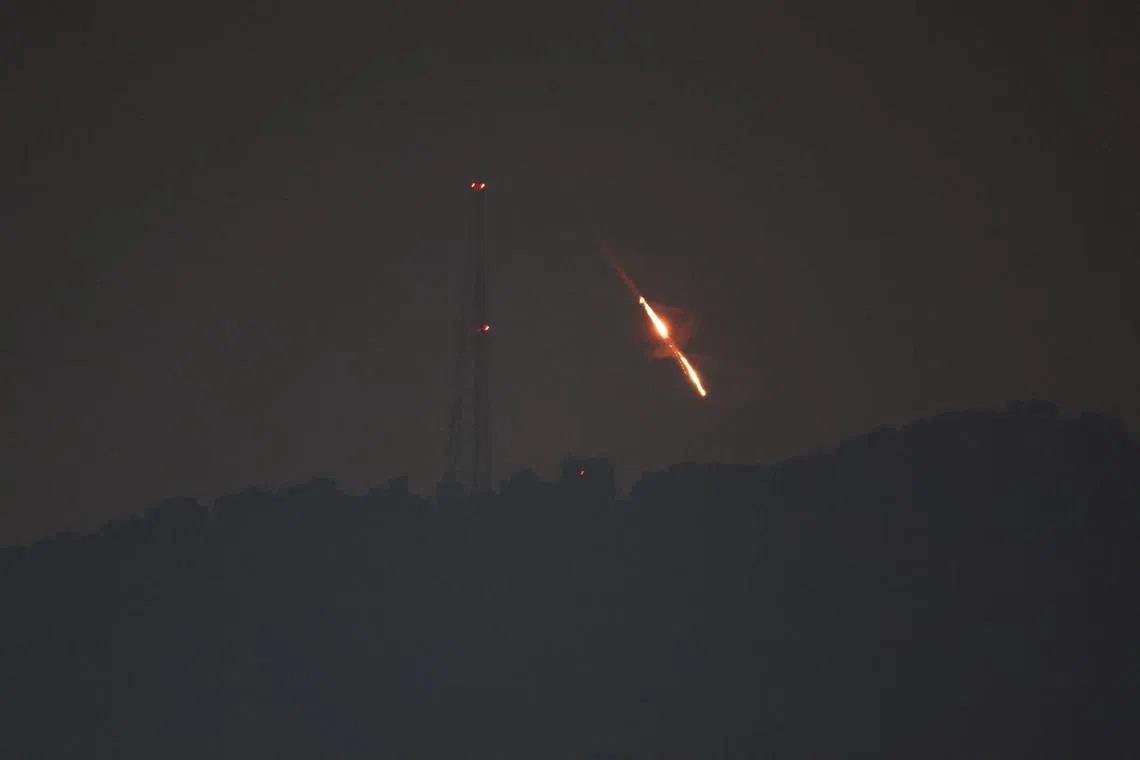 Iran launched more than 200 drones and dozens of ground-to-ground missiles at Israel, including more than 10 cruise missiles, on April 14.