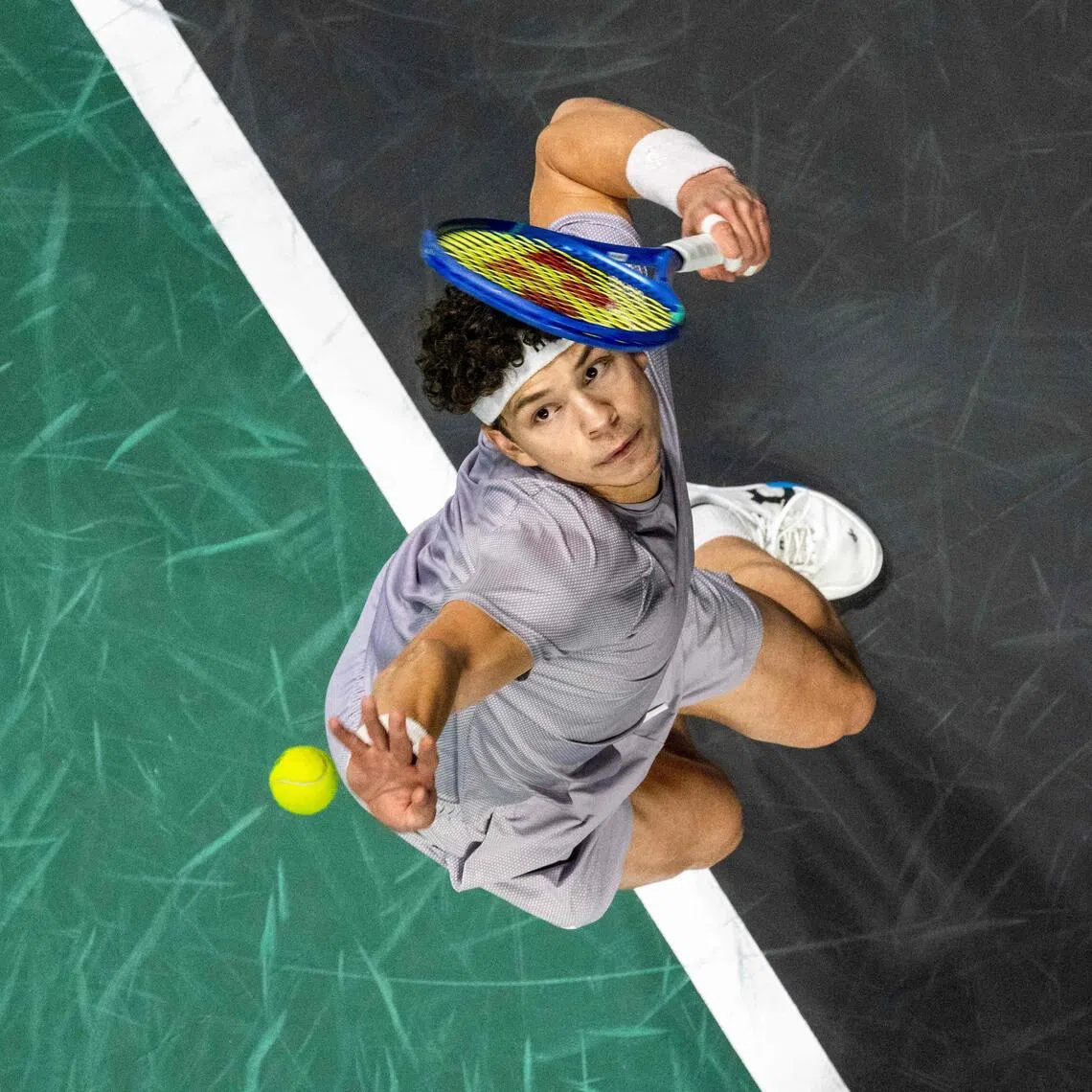 Ben Shelton of the United States will be making his ATP Finals debut this weekend in Turin.