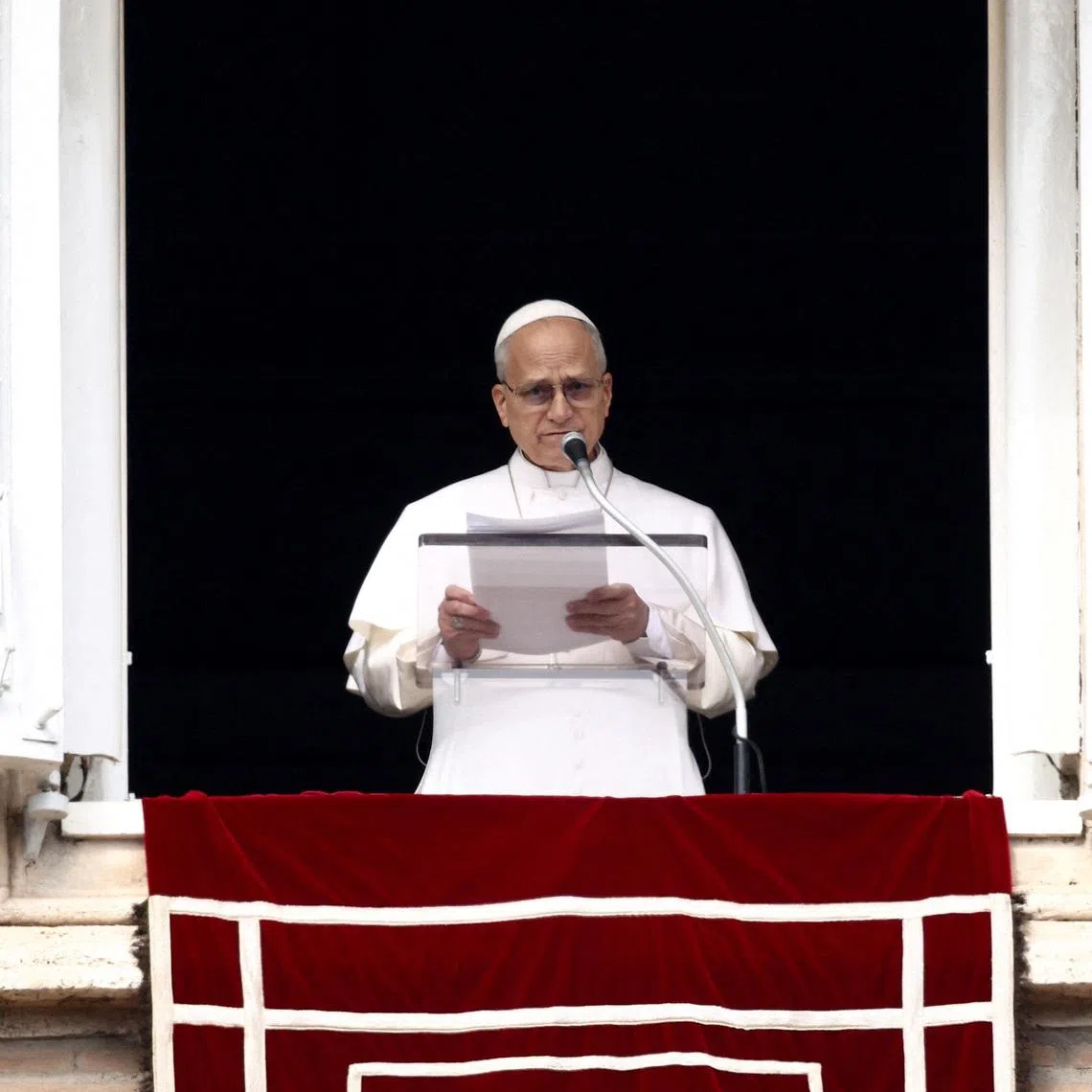 Pope Leo XIV also called for an “urgent return to dialogue” between Afghanistan and Pakistan, which have clashed in recent days.