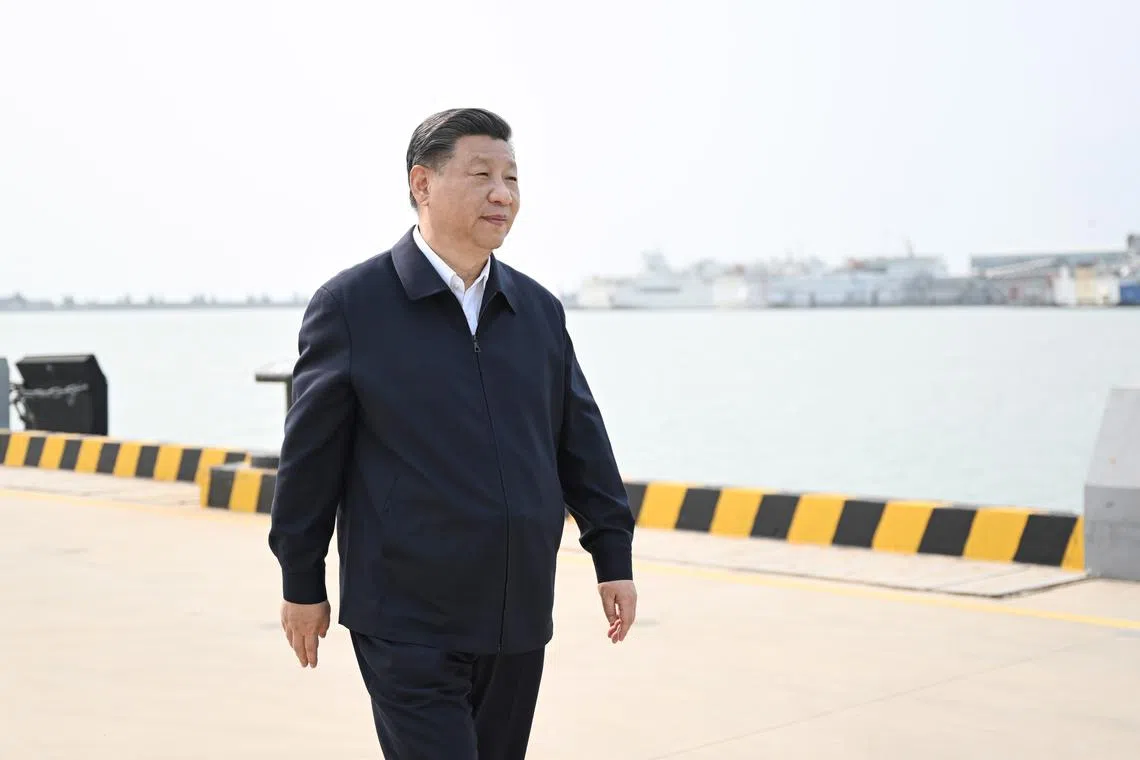 Chinese President Xi Jinping's comments come amid heightened tension in the region.