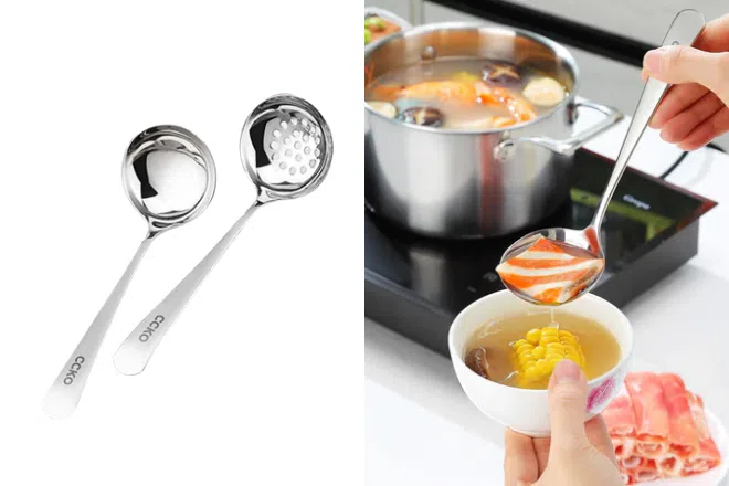 Best steamboat pots: Stainless Steel Hot Pot Scoop