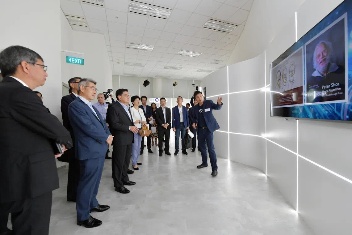 On Nov 16,  the Quantum Networks Experience Centre was launched at One-North, with Deputy Prime Minister Heng Swee Keat as the guest of honour.