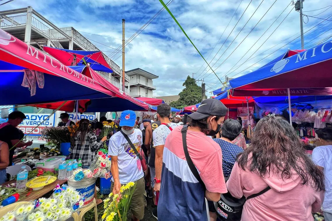 The Philippine economy grew faster than expected in the third quarter.