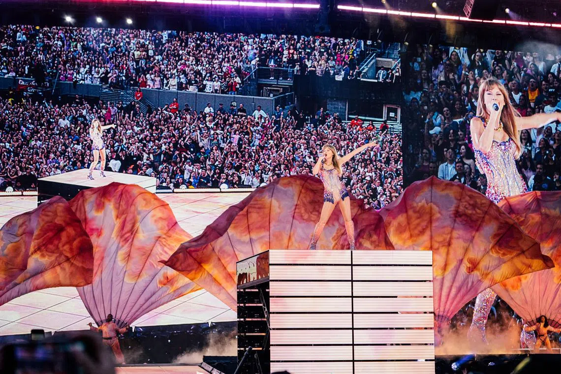 Packages sold by travel company Klook, the official experience partner for Taylor Swift's The Eras Tour, cost between $542 for four-star and $4,977 for five-star hotels.