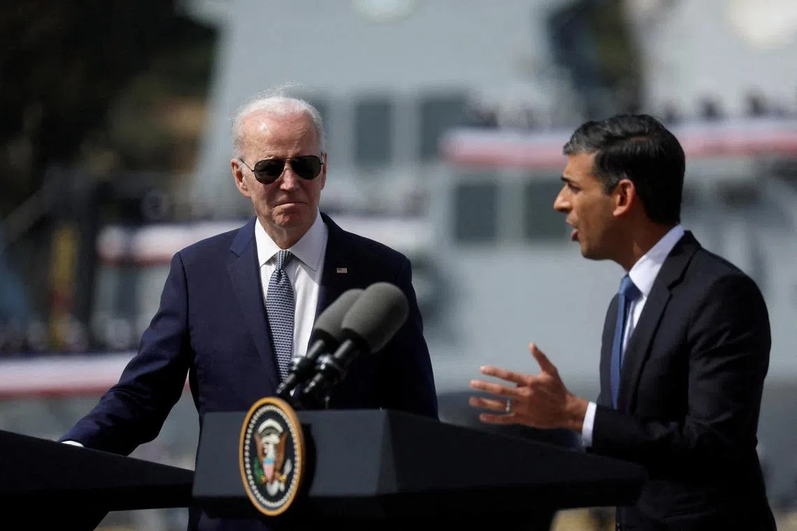 UK Prime Minister Rishi Sunak on Sunday praised Northern Ireland’s landmark 1998 peace accord, ahead of US President Joe Biden’s visit to mark the 25th anniversary of its signing.