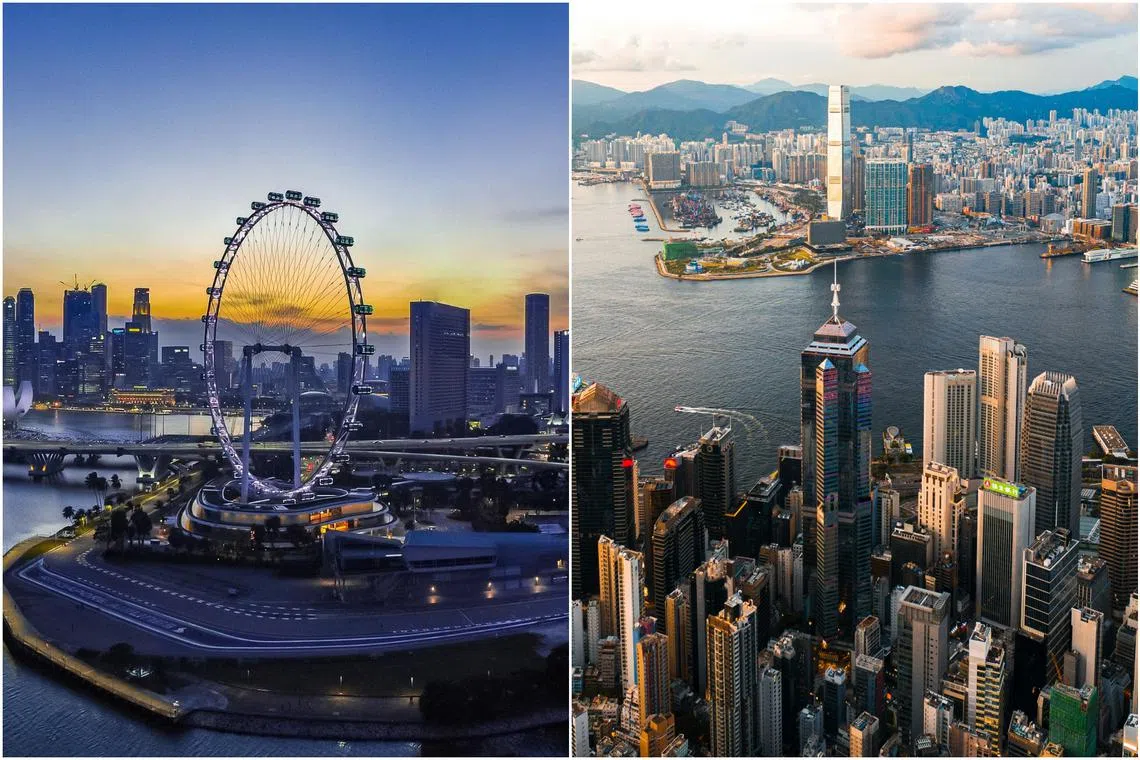 Proximity to China influenced many companies to choose Hong Kong over Singapore.