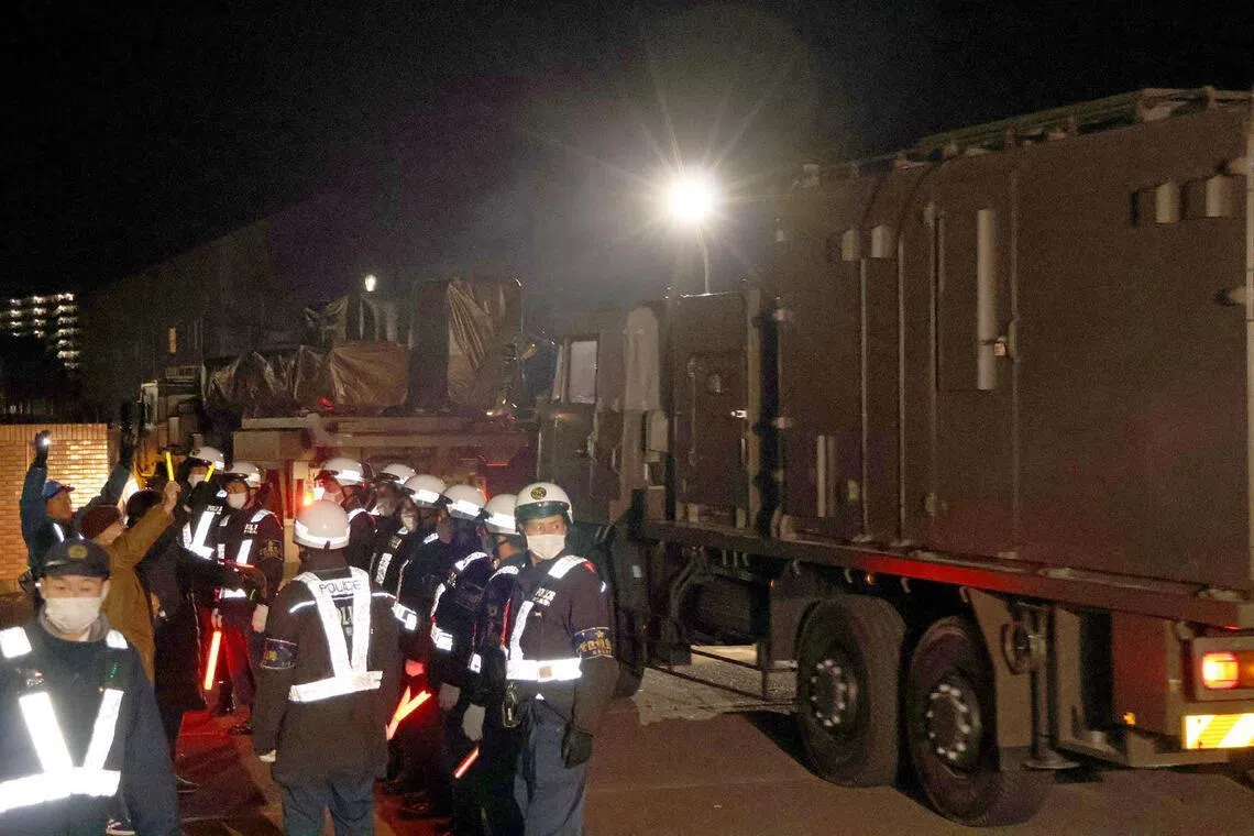 KCNA said in a commentary that Japan had begun deploying an upgraded version of its Type 12 surface-to-ship missile in Kumamoto.