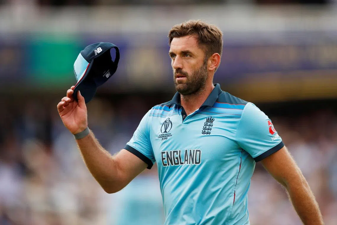 Cricket - ICC Cricket World Cup Final - New Zealand v England - Lord's, London, Britain - July 14, 2019   England's Liam Plunkett acknowledges the crowd after completing ten overs   Action Images via Reuters/Andrew Boyers