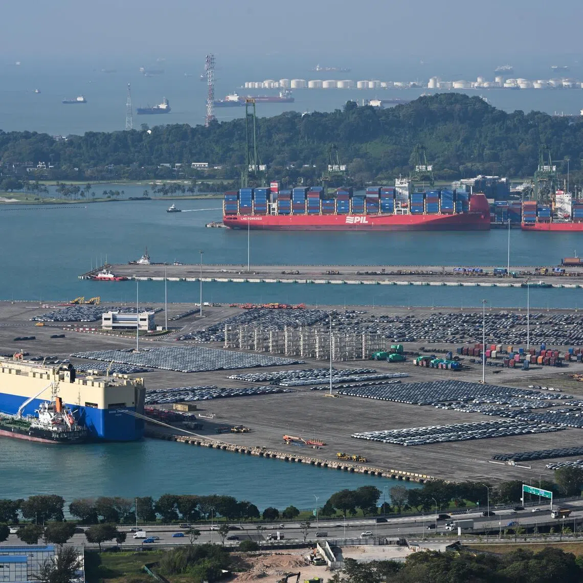 Key exports are expected to increase by 2 per cent to 4 per cent this year, up from previous forecast of 0 per cent to 2 per cent.